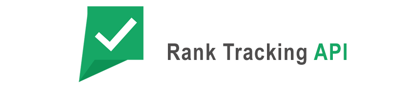 Rank tracking API