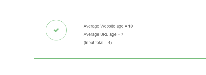 Website Age Checker